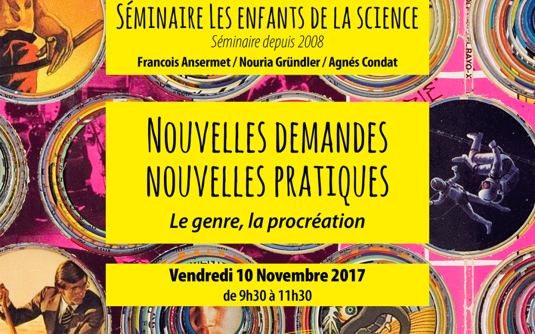Séminaire les Enfants de la Science, Nov 2017