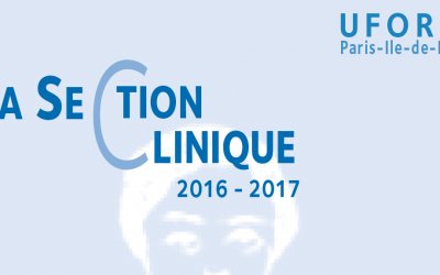 Section Clinique – UFORCA – 2016/2017