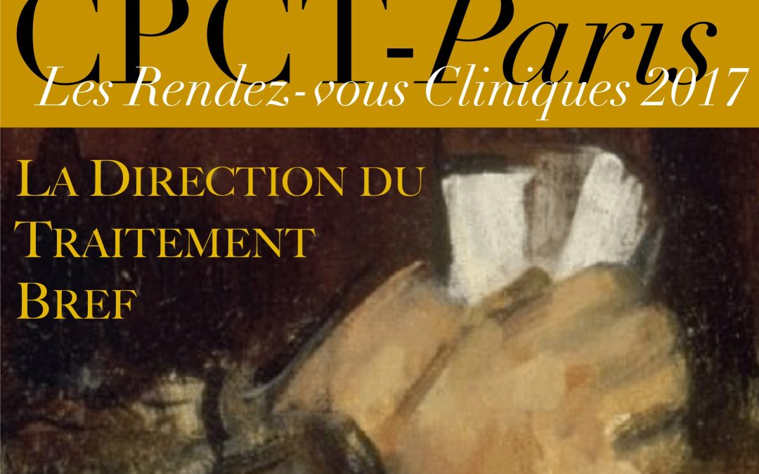 Journée CPCT Paris 01/2017