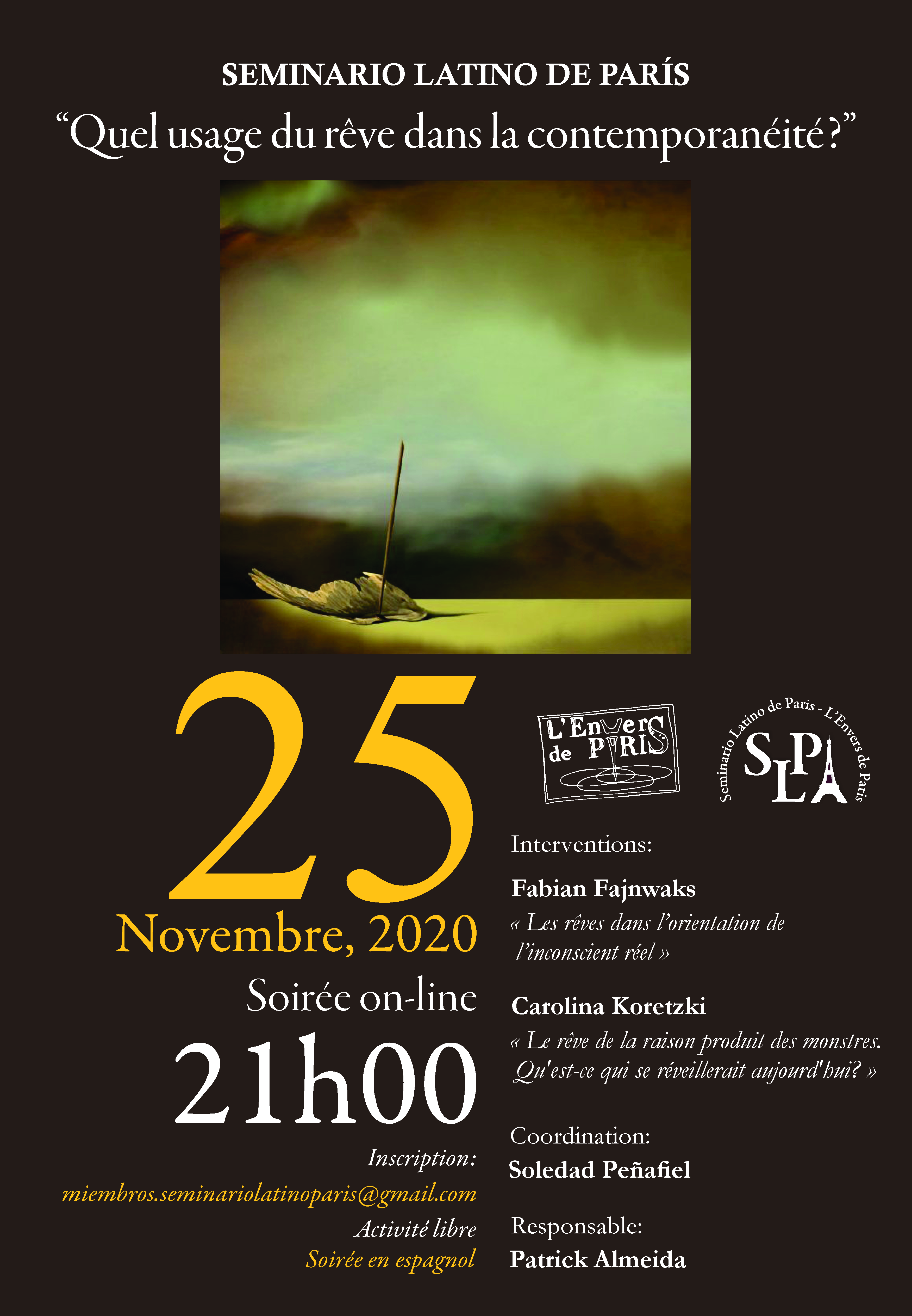 Seminario Latino en Paris Noviembre 2020 frances